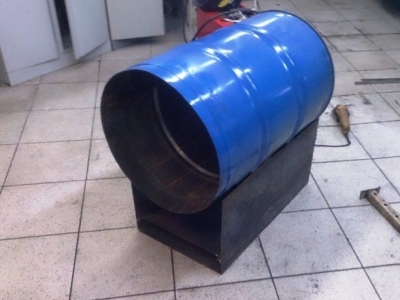 Napravite sami pušnicu iz bačve od 200 litara: crteži, fotografije, video zapisi